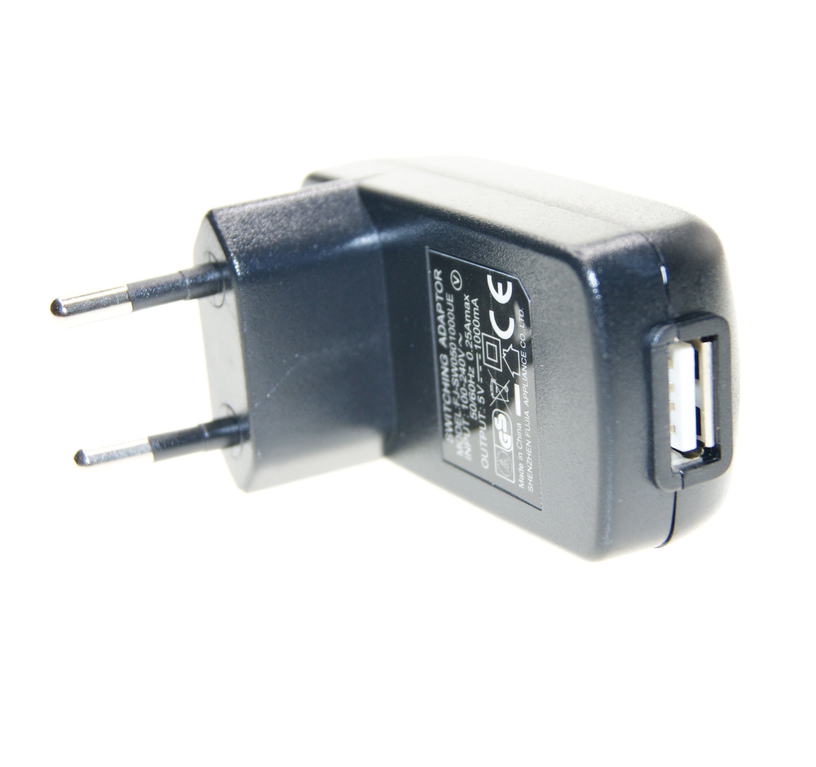 1000ma 1A Universal EU 2 Pin USB Mains Plug Adapter Charger Power Supply eBay