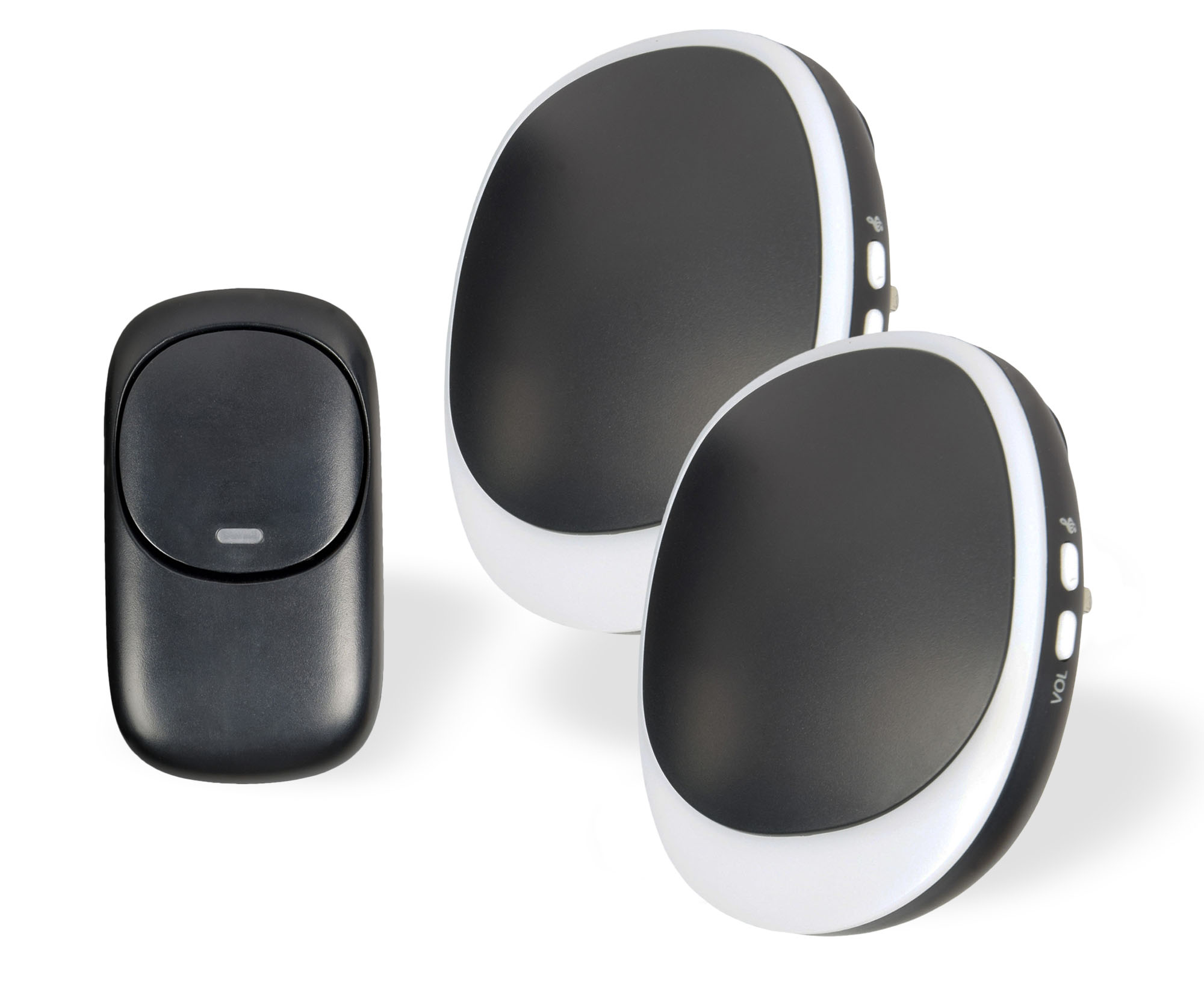 Wireless Door Bell Home Doorbell Plug In Cordless Loud Chime Blue LED